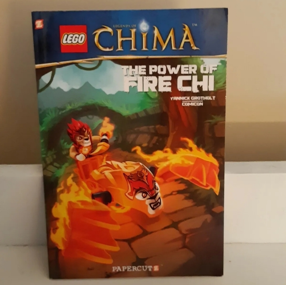 Lego Book Legends Of Chima ''The power of Fire Chi''